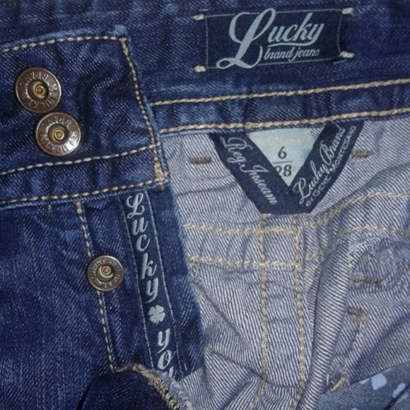 Vtg/Distress Wash Kane Le Maggie Lucky Brand Jeans - Picture 1 of 8